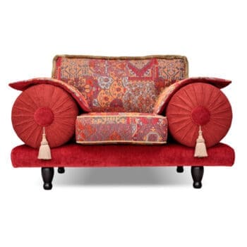 Casablanca fauteuil met print Setenta