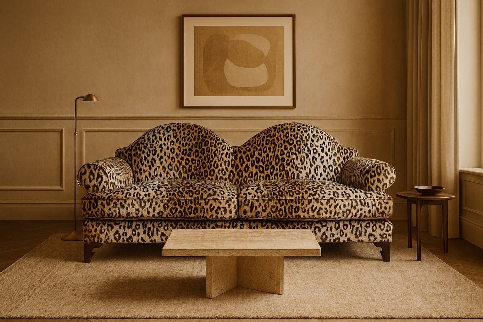 Kleuren combineren in een ton sur ton interieur