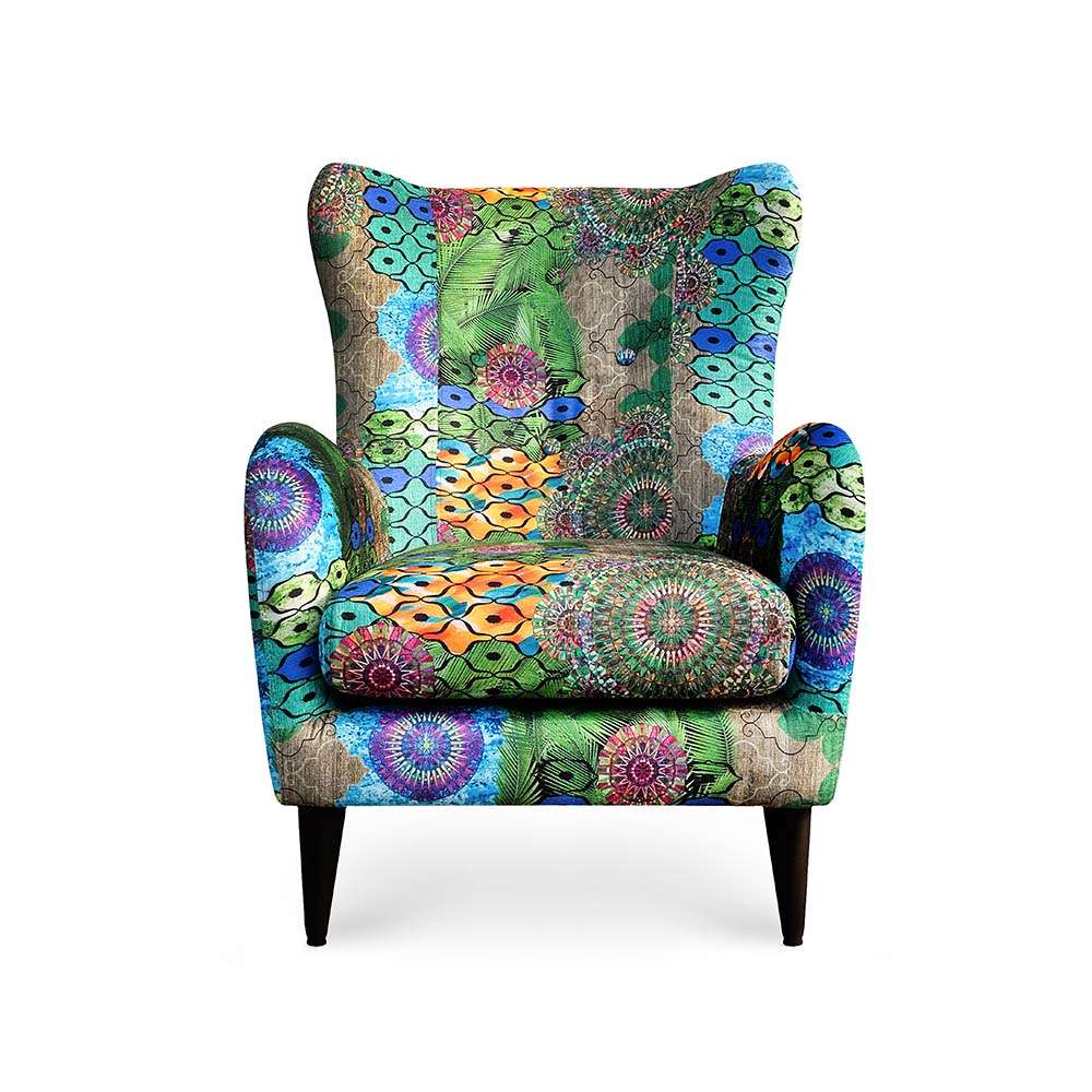 Moorfauteuil jungle - voorkant
