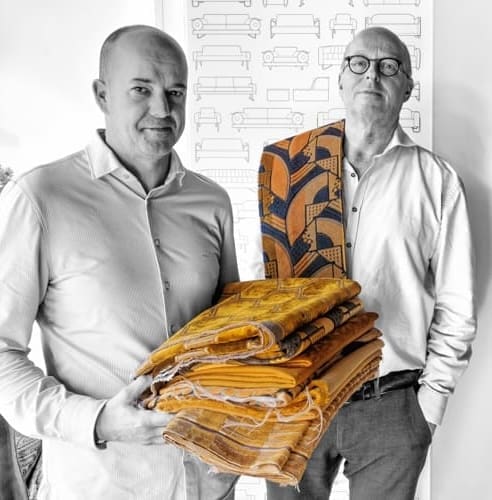 Walter-Chris chris en walter eigenaars en stijlmakers Dutch Seating Company DSCO.NL
