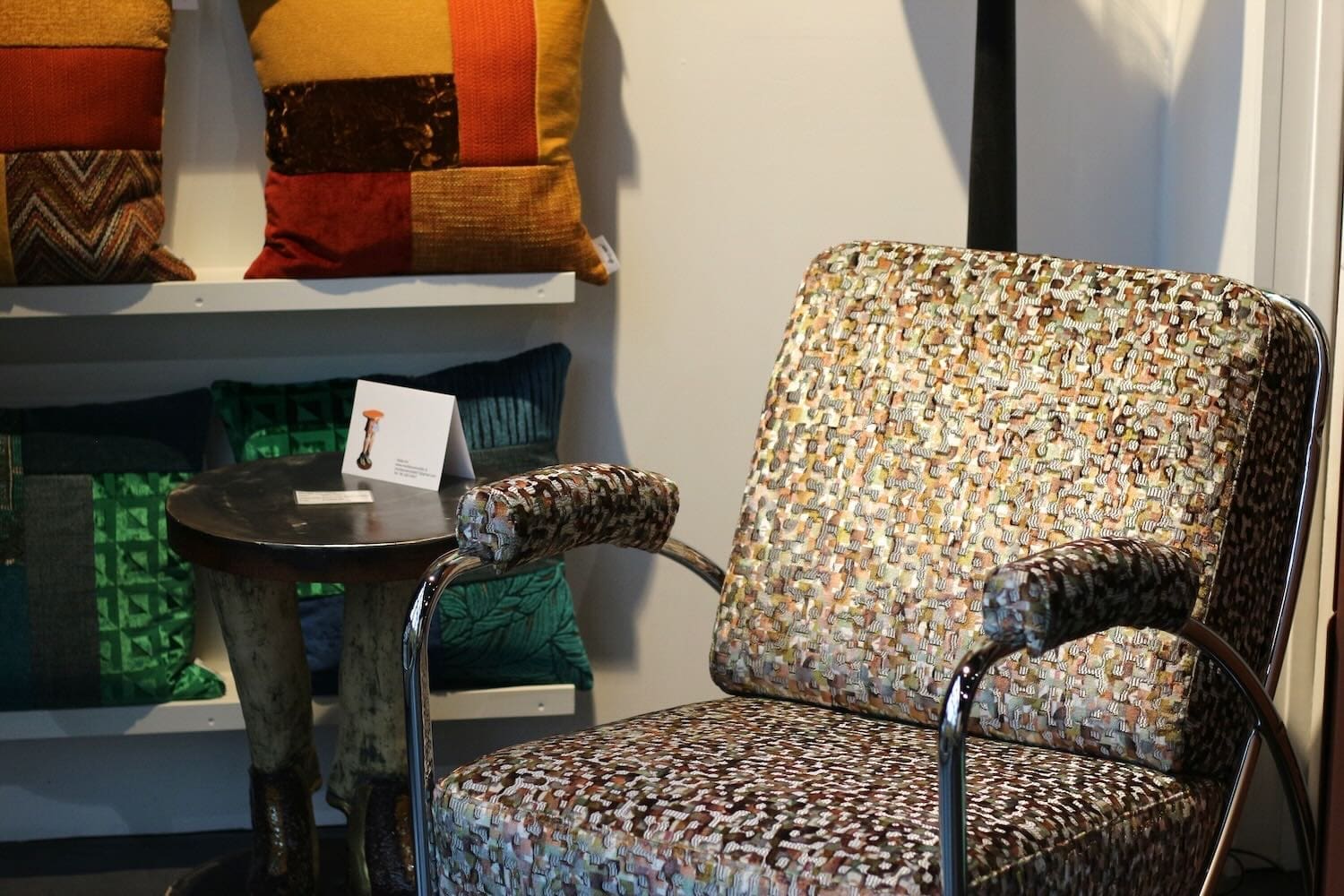Zachte vormen fauteuil