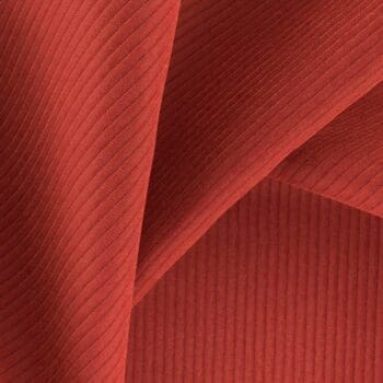 gerecyclede corduroy rood