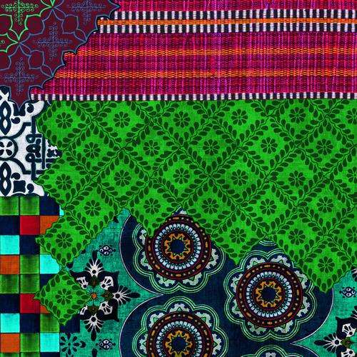 diepe kleuren en veel groen