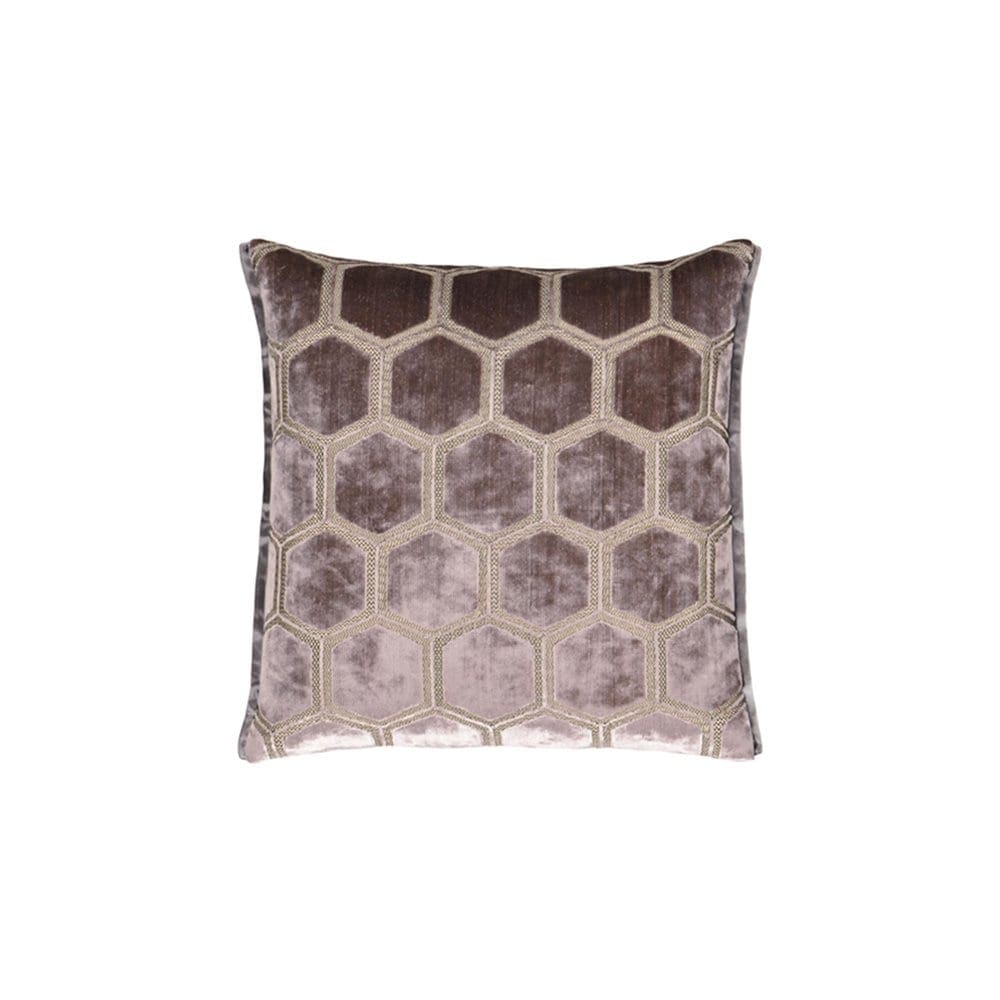 Bijzonder fluwelen kussen Manipur amethyst van Designers Guild